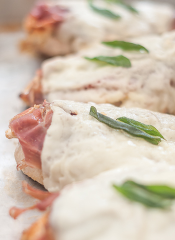 Receita de Saltimbocca de frango | Cozinha do João