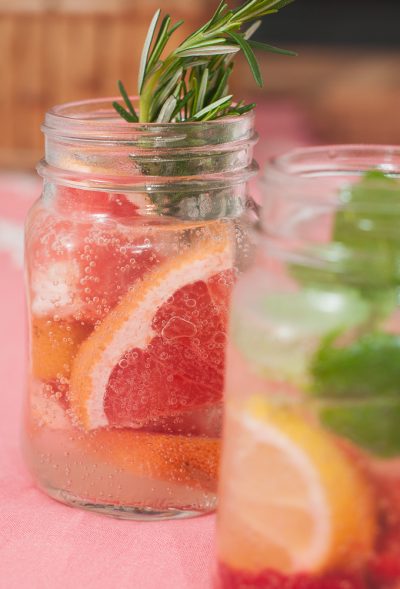 Receita de soft drink (sem álcool) de Grapefruit com alecrim | Cozinha do João