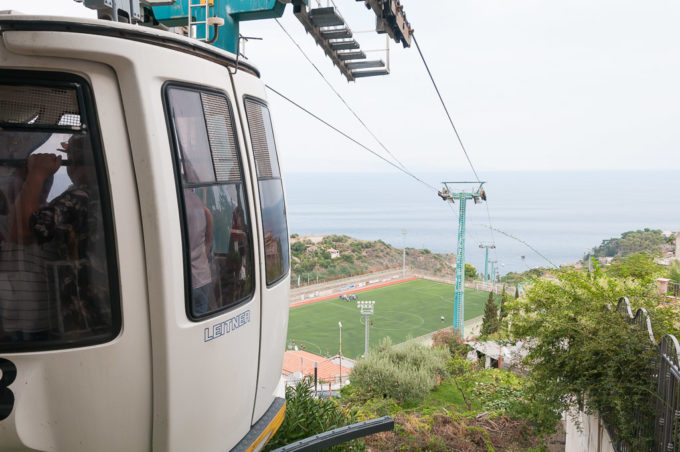 Viagem para Taormina, na Sicília, Itália: teleférico para a praia | Cozinha do João