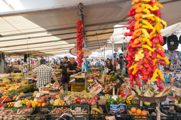Campo di Fiori em Roma, Itália | Cozinha do João
