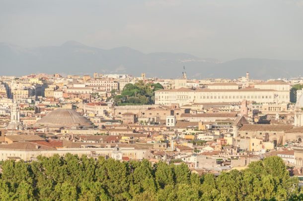 Vista da Cidade do Gianicolo, em Roma, Itália | Cozinha do João