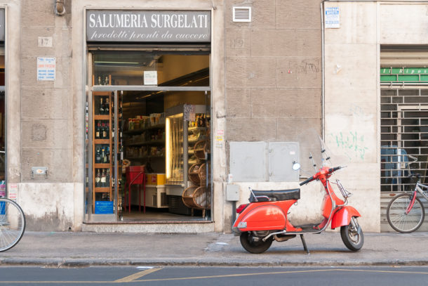 Salumeria em Roma, Itália | Cozinha do João