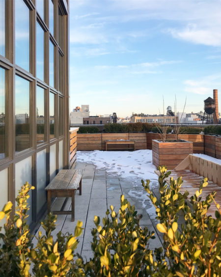 Rooftop do Whyte Hotel em Williamsburg | Cozinha do João