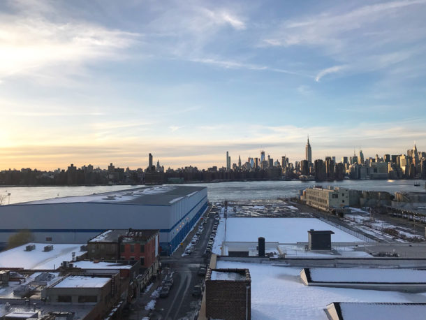 Rooftop do Whyte Hotel em Williamsburg | Cozinha do João