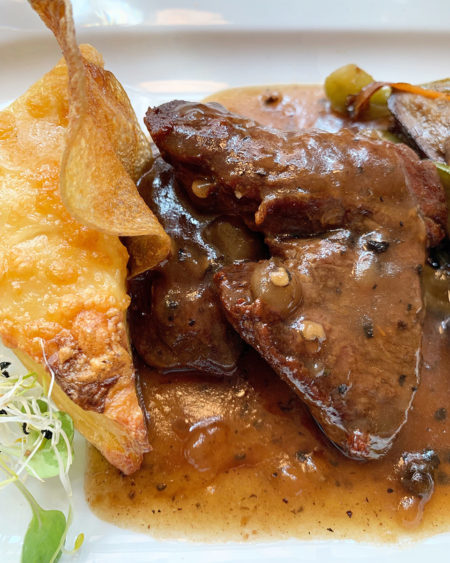 Steak au Poivre do Gourmand Food Hall | Cozinha do João