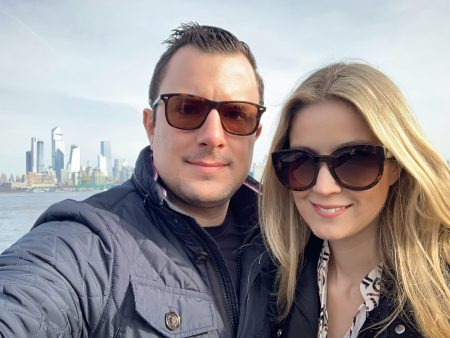 João e Amanda em Hoboken, em New Jersey | Cozinha do João